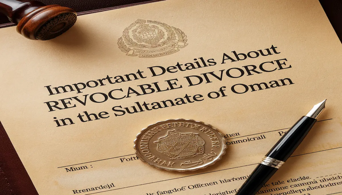 تفاصيل هامة عن الطلاق الرجعي في سلطنة عمان