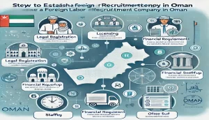 خطوات تأسيس شركة الحاق عمالة بالخارج في سلطنة عمان