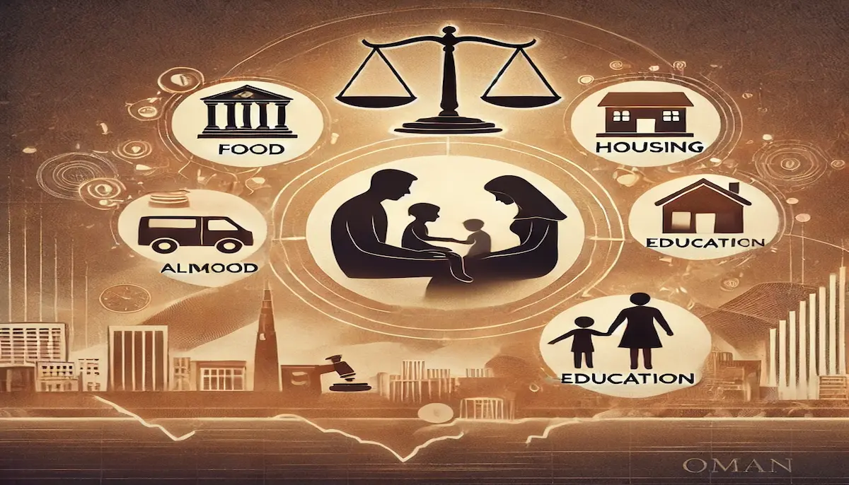 قانون النفقة في سلطنة عمان وأنواع النفقة - محامي سلطنة عمان