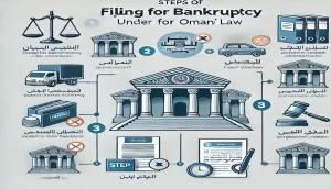 ما هي إجراءات رفع دعوى الإفلاس في القانون العماني؟