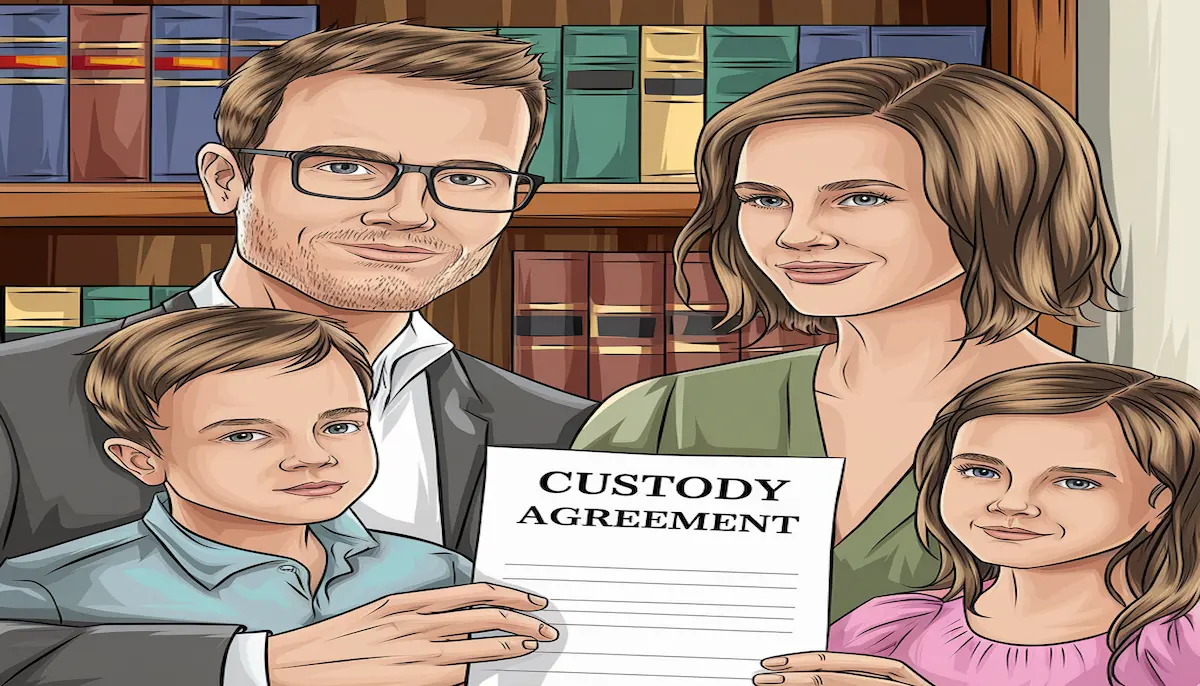 نموذج ورقة حضانة الأطفال بعد الطلاق في القانون العماني