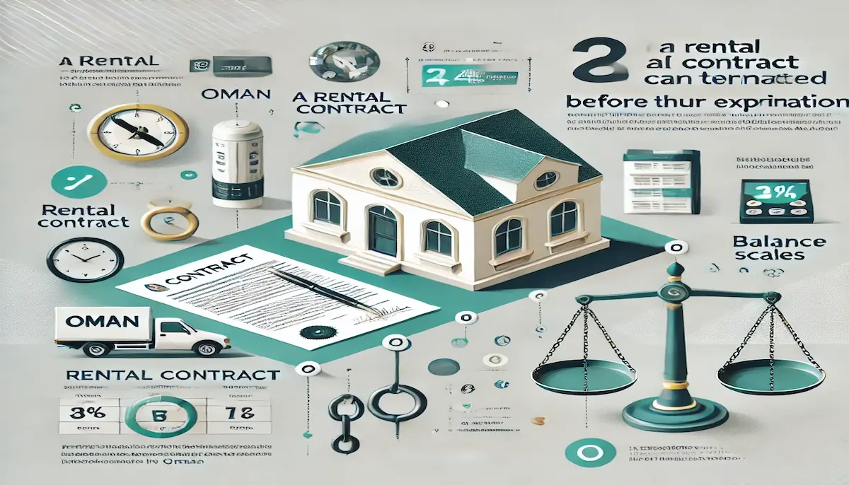 هل يجوز فسخ عقد الإيجار قبل انتهاء المدة في سلطنة عمان؟